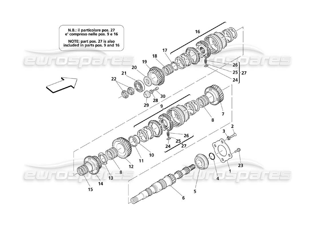 part diagram containing part number 198618