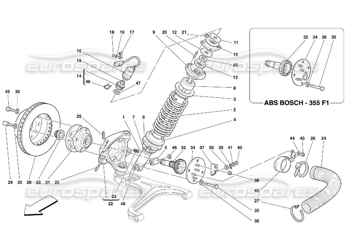 part diagram containing part number 159055