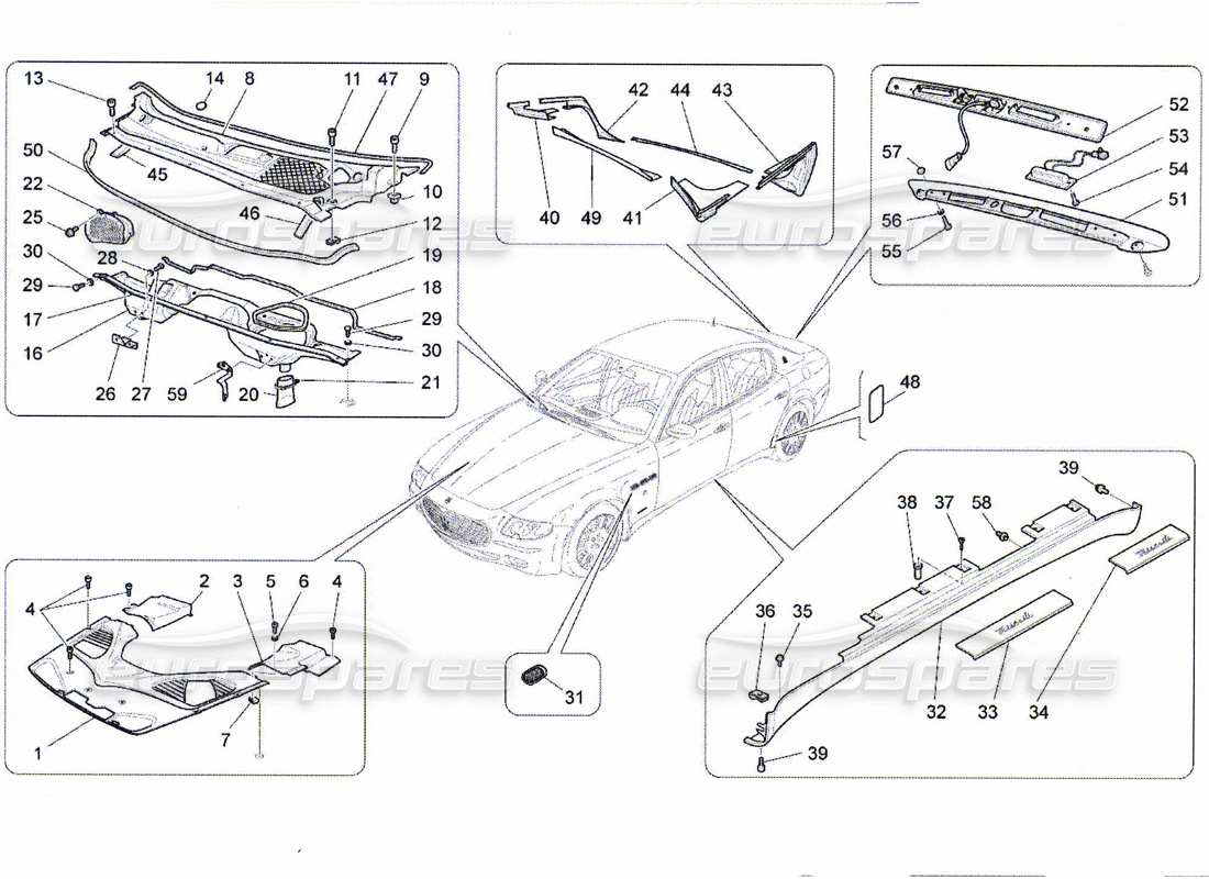 part diagram containing part number 69638100