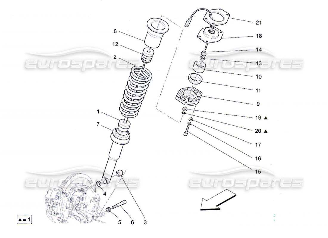 part diagram containing part number 225263