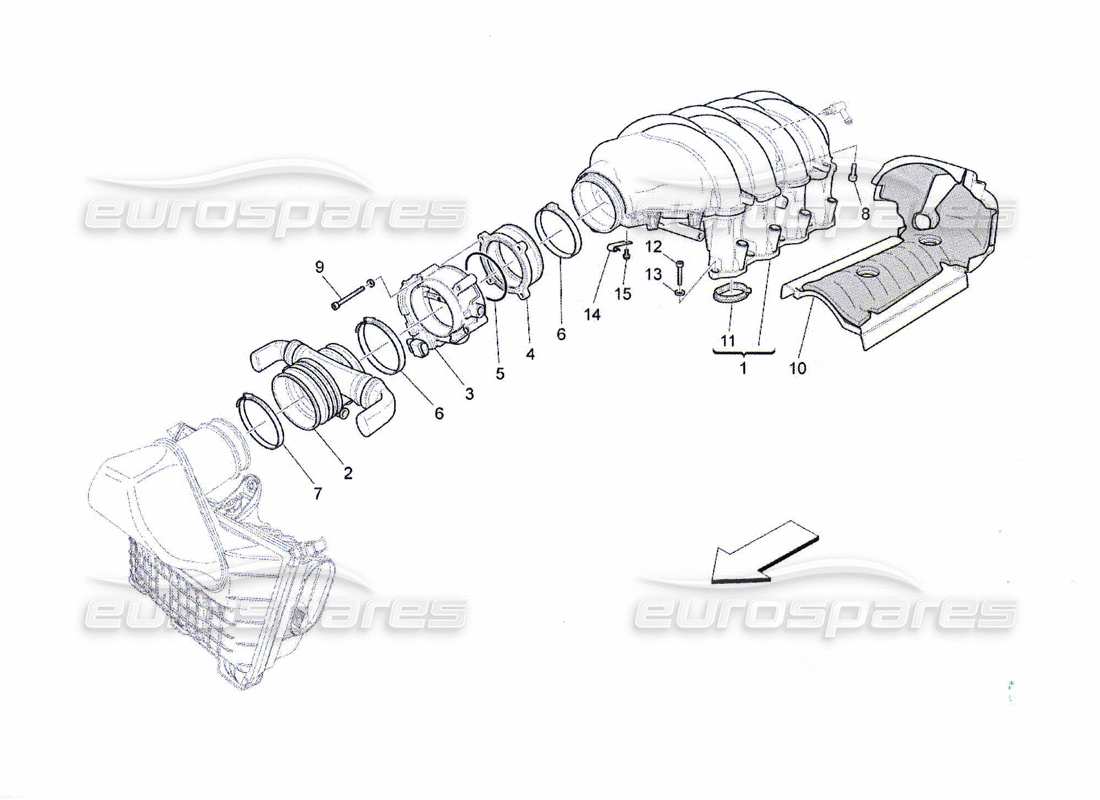 part diagram containing part number 215889