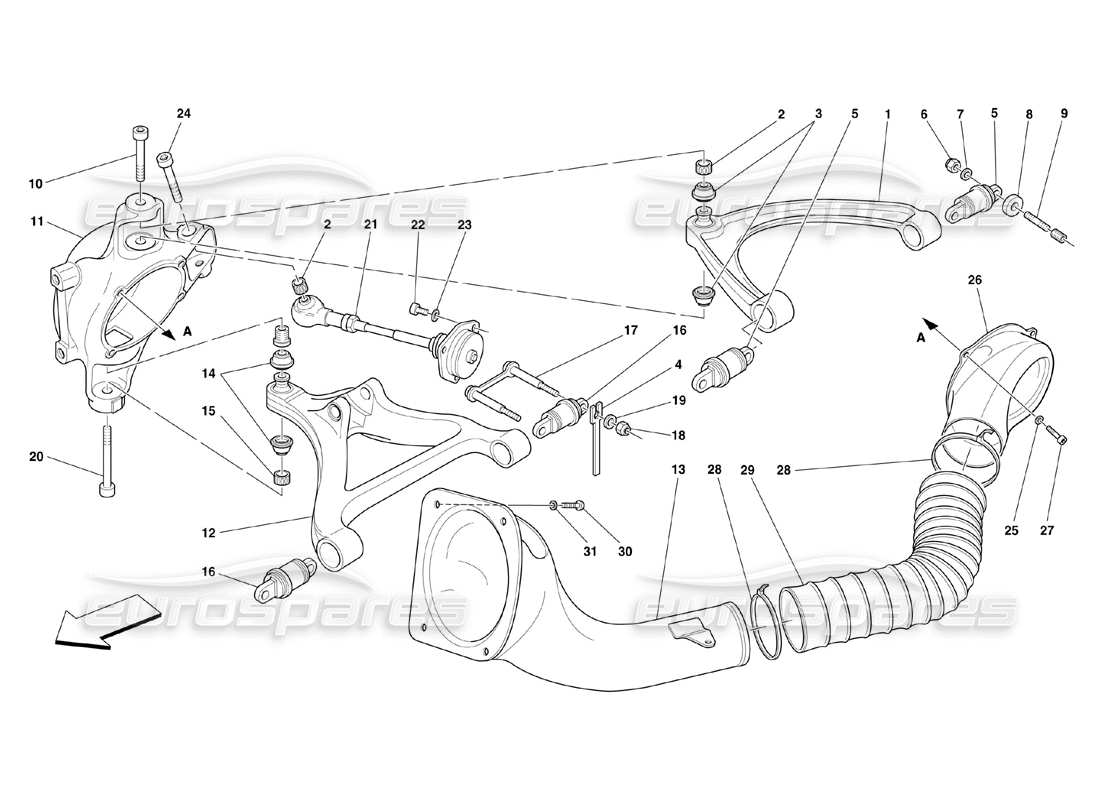 part diagram containing part number 179555