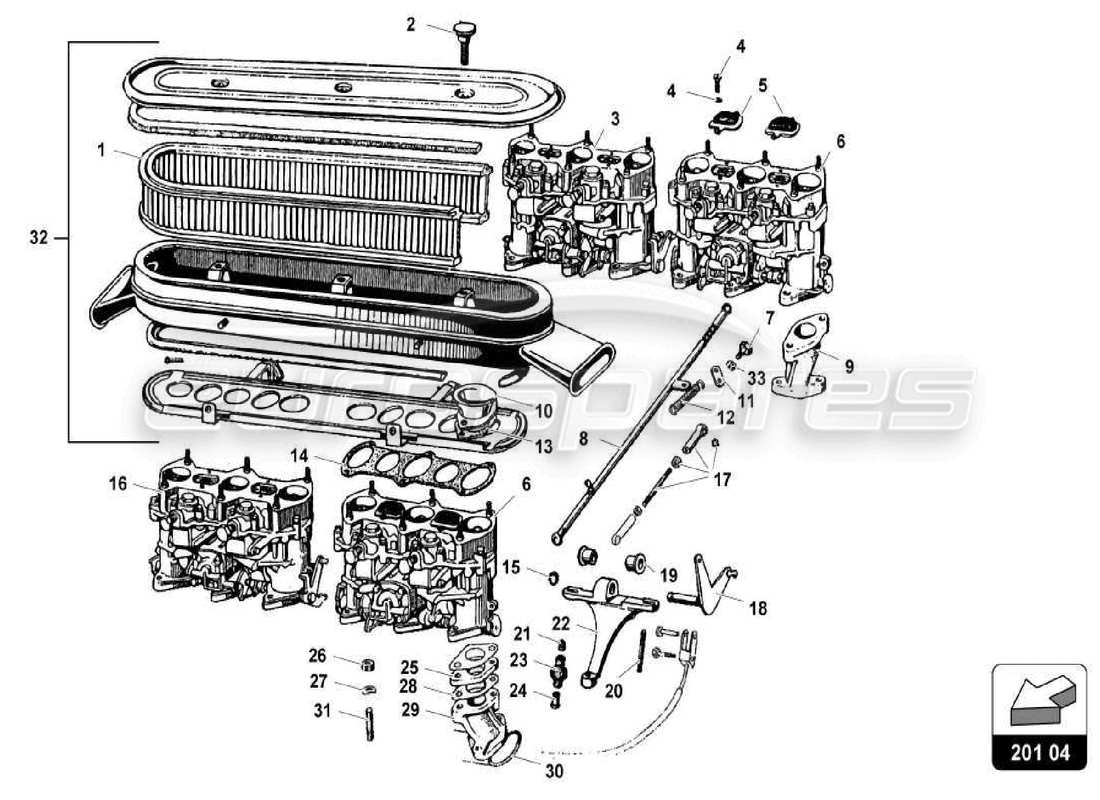 part diagram containing part number 001305263