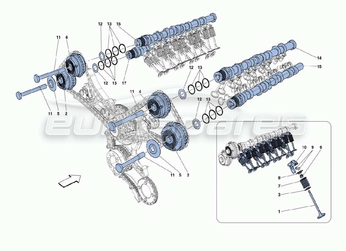 part diagram containing part number 313581