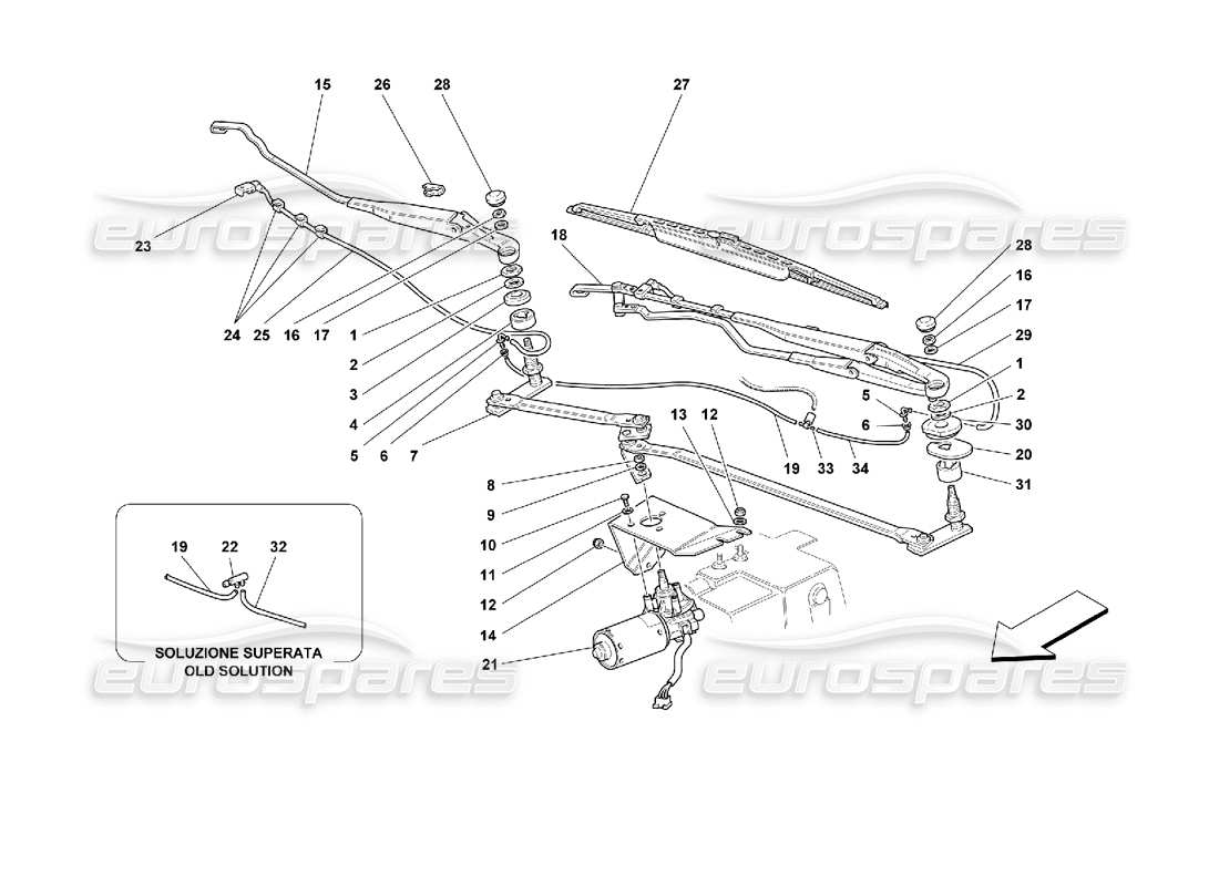 part diagram containing part number 62916100