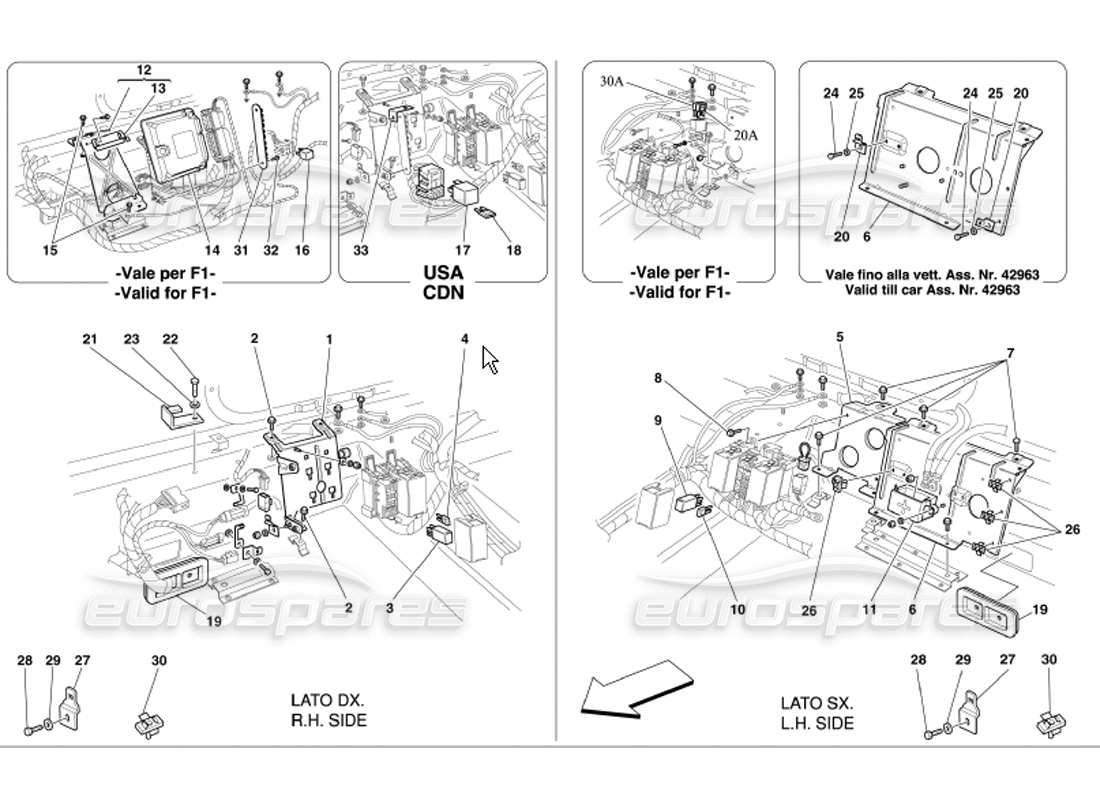 part diagram containing part number 65319600