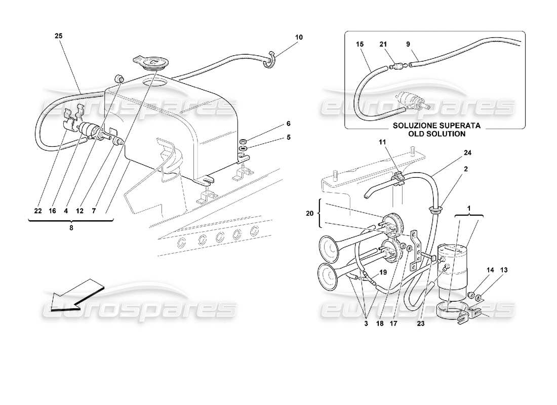 part diagram containing part number 162304