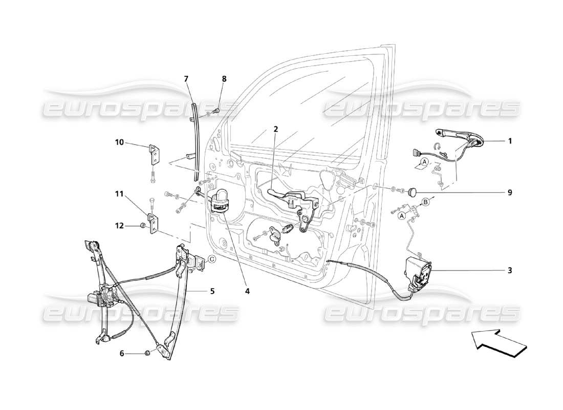 part diagram containing part number 66945000