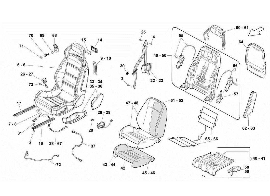 part diagram containing part number 811857845