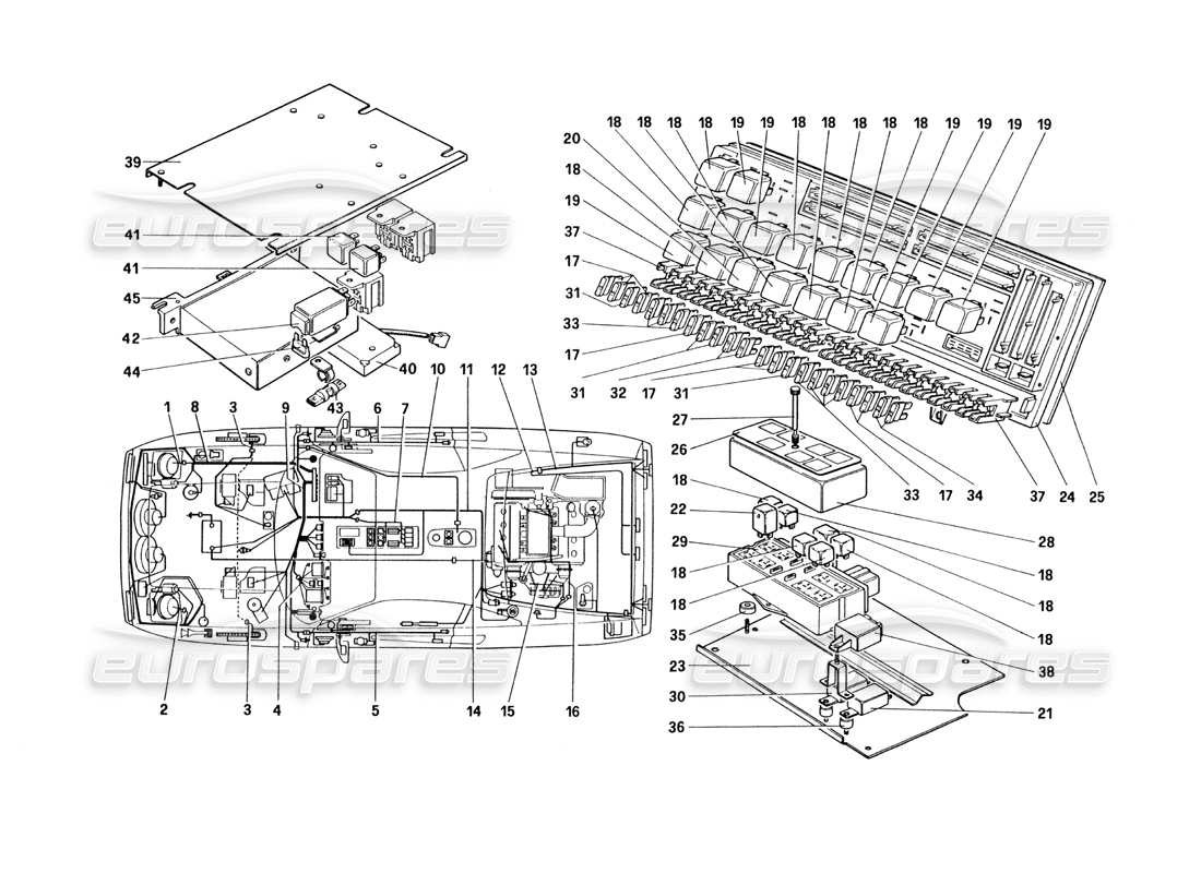 part diagram containing part number 61885700