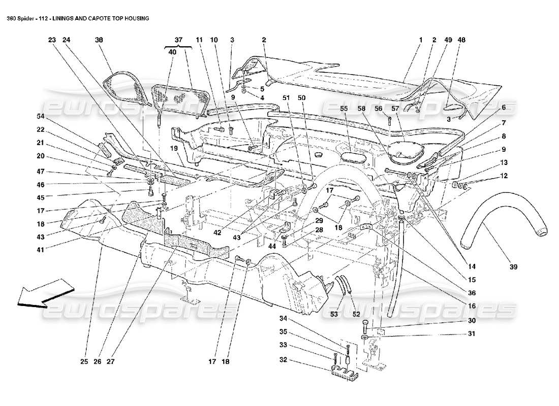 part diagram containing part number 66687300