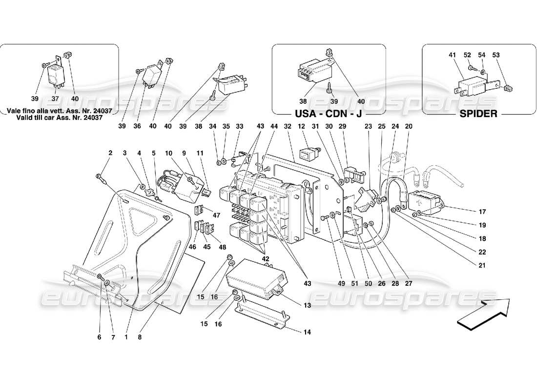 part diagram containing part number 14201980