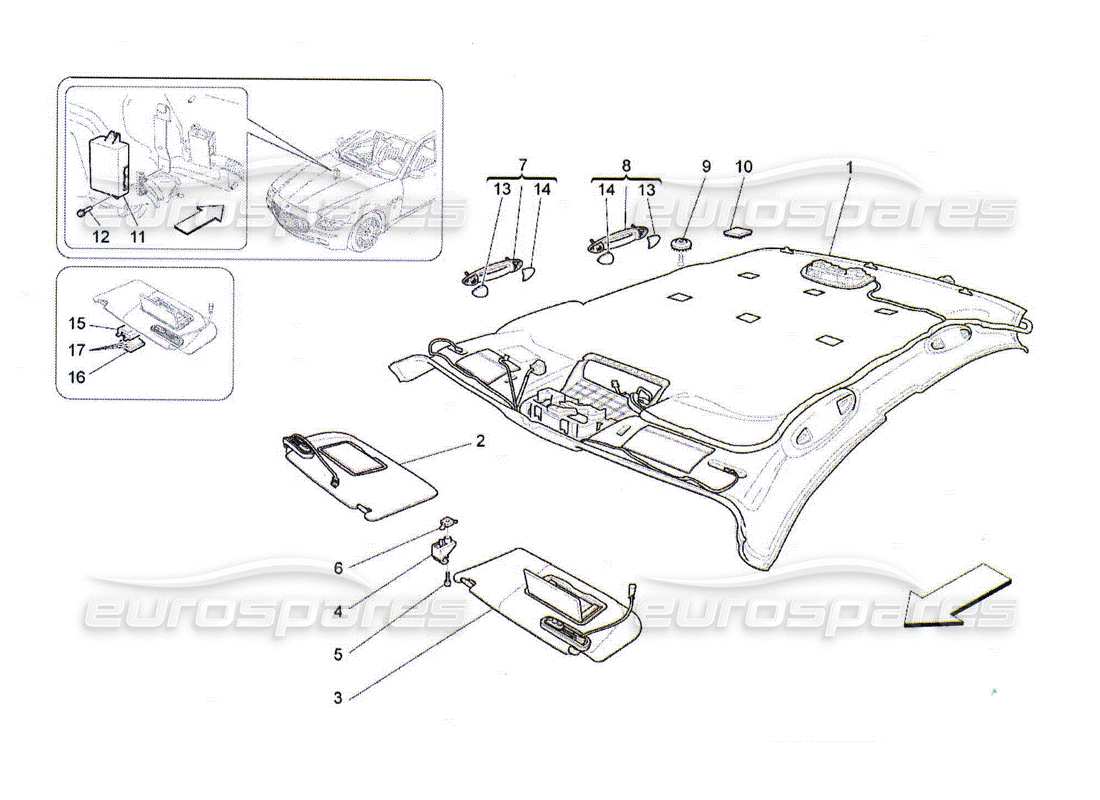 part diagram containing part number 684717