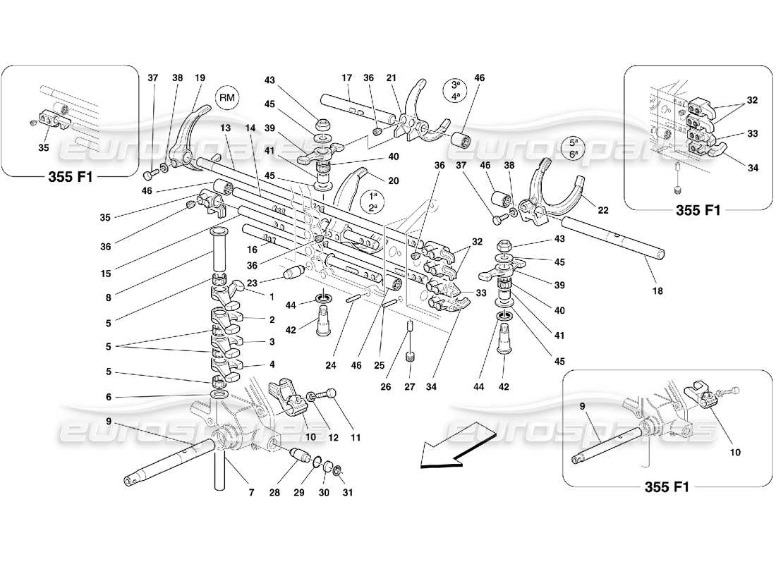 part diagram containing part number 167315