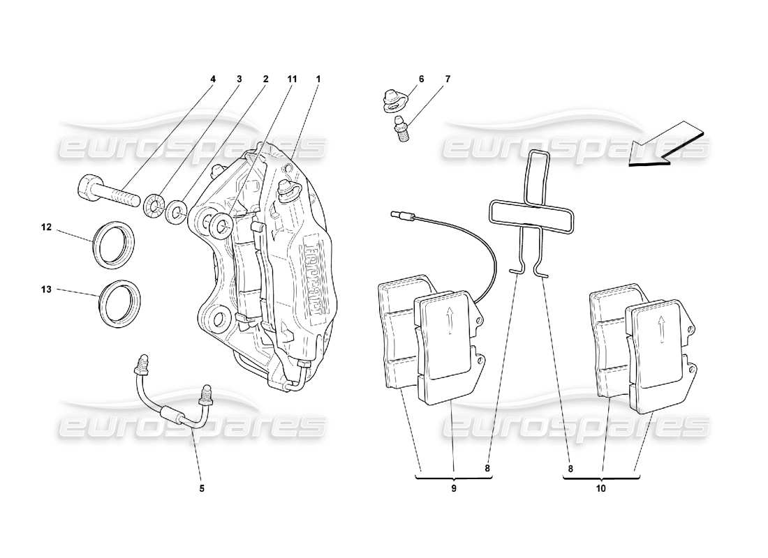 part diagram containing part number 169827