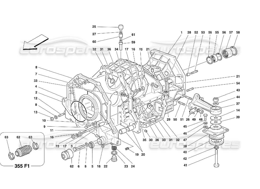 part diagram containing part number 152246