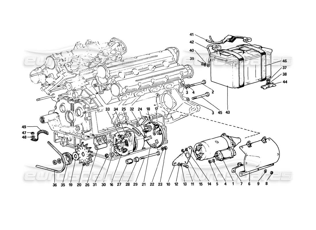 part diagram containing part number 100901