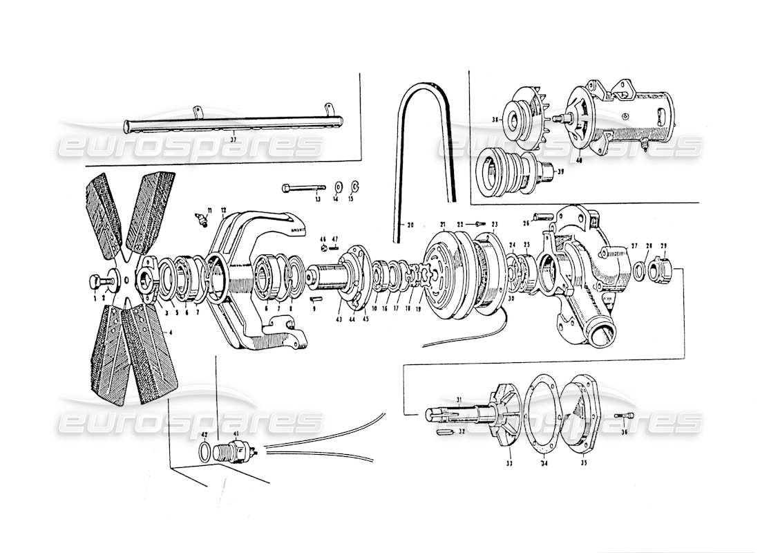 part diagram containing part number ant/52433