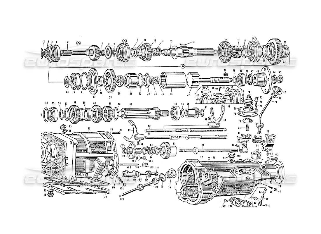 part diagram containing part number zf ab - din . 137