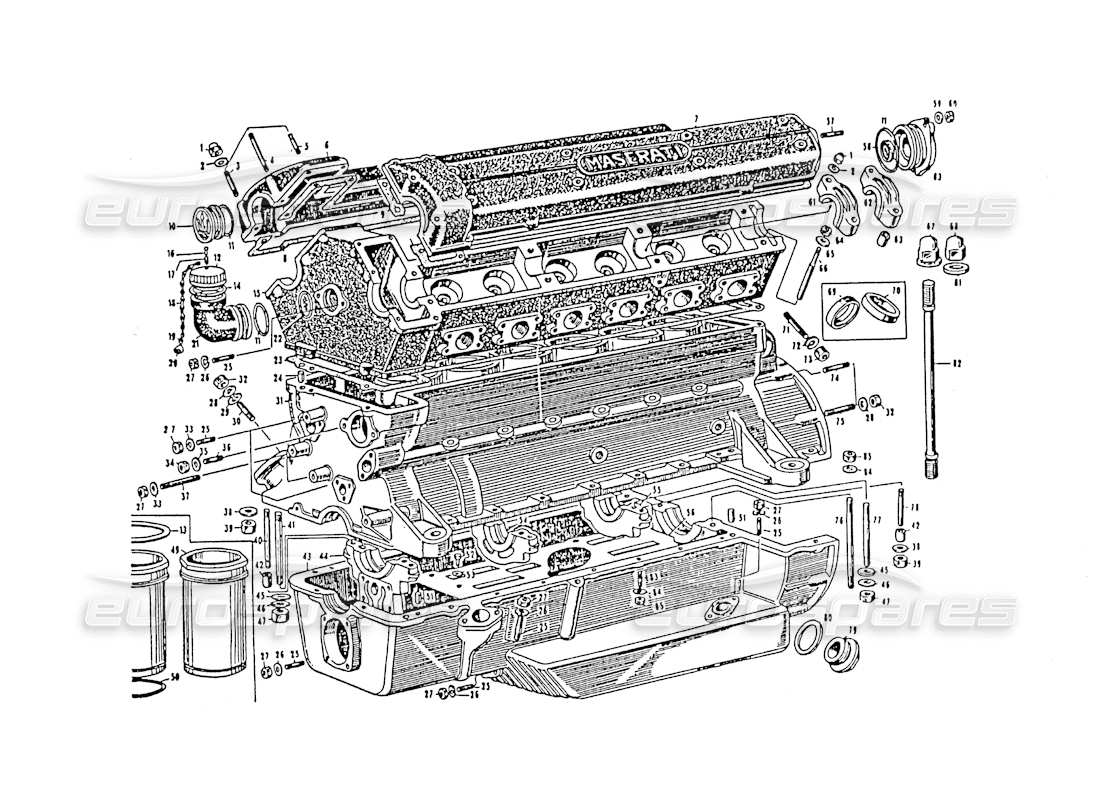 part diagram containing part number rn47075