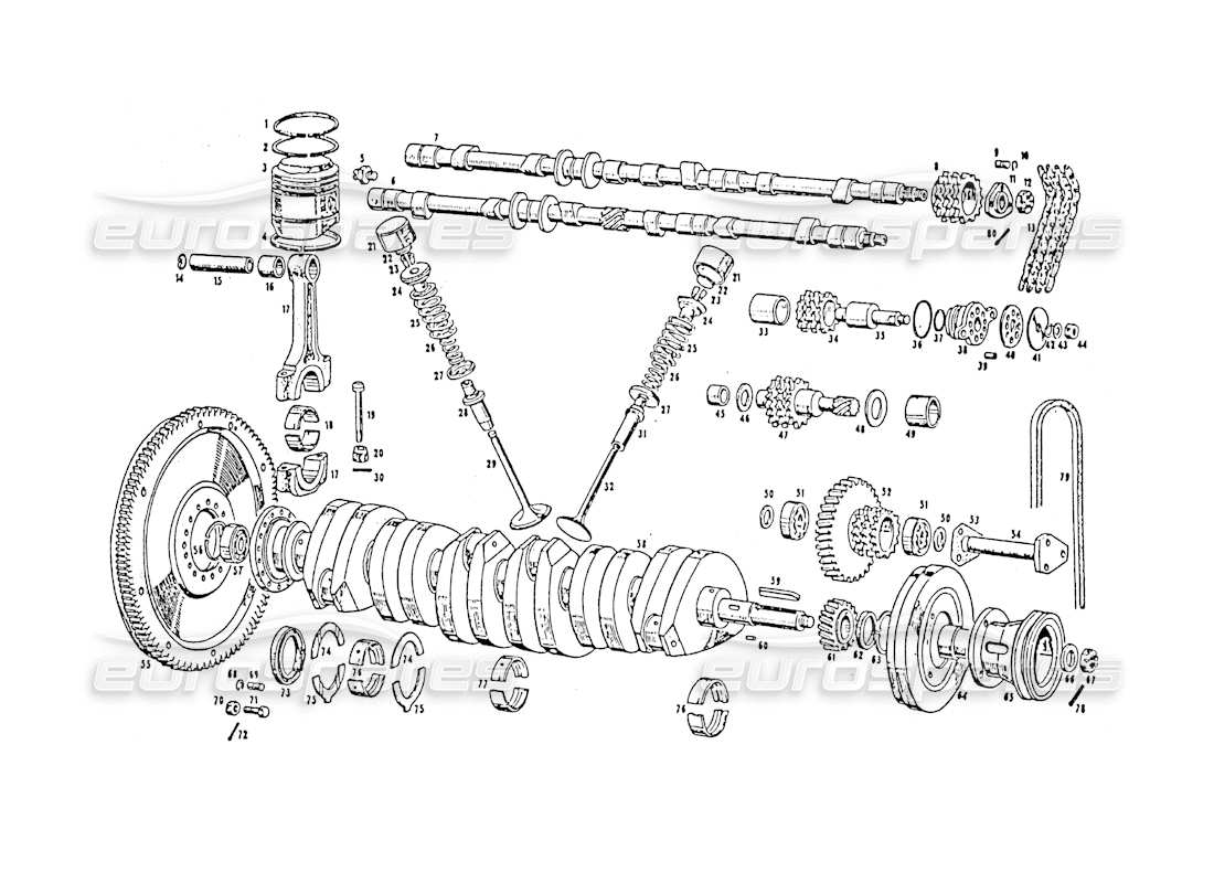 part diagram containing part number art