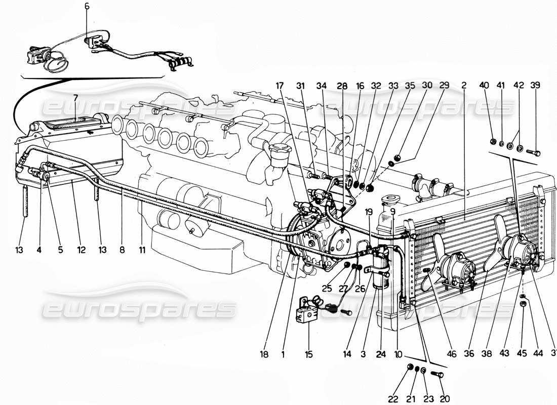 part diagram containing part number m8x18uni 5739