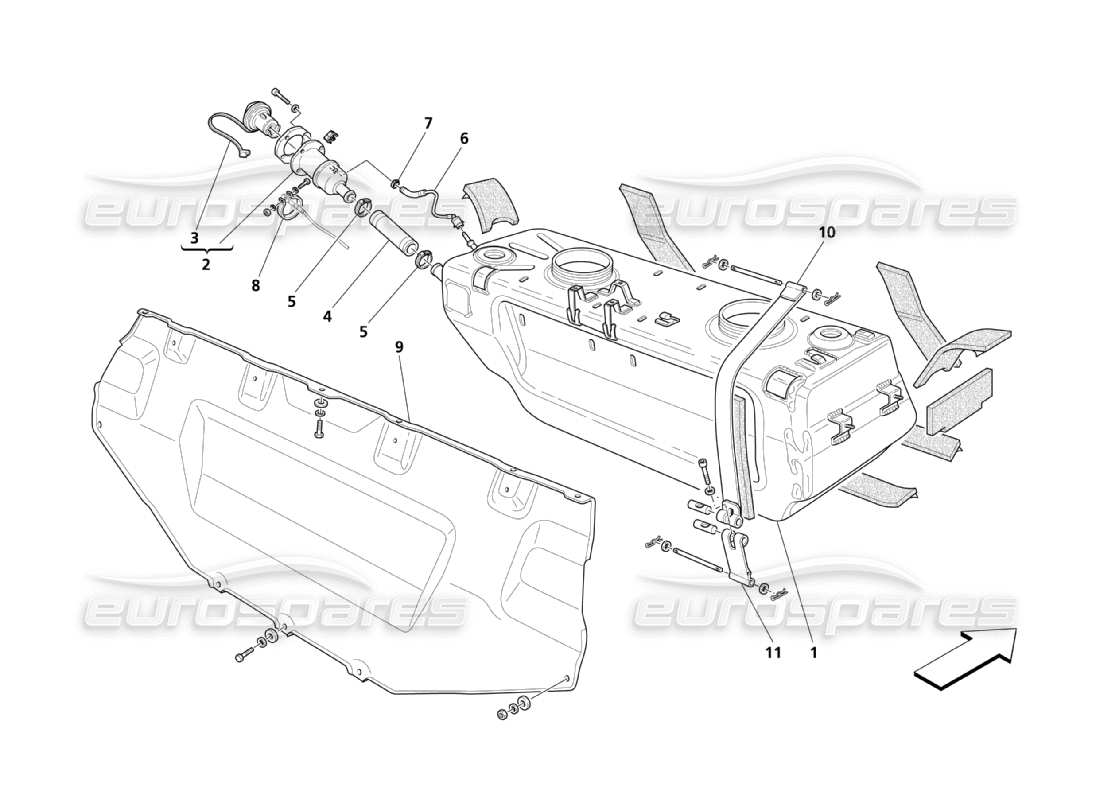 part diagram containing part number 203446