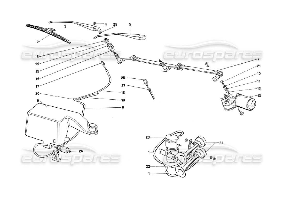 part diagram containing part number 61824900