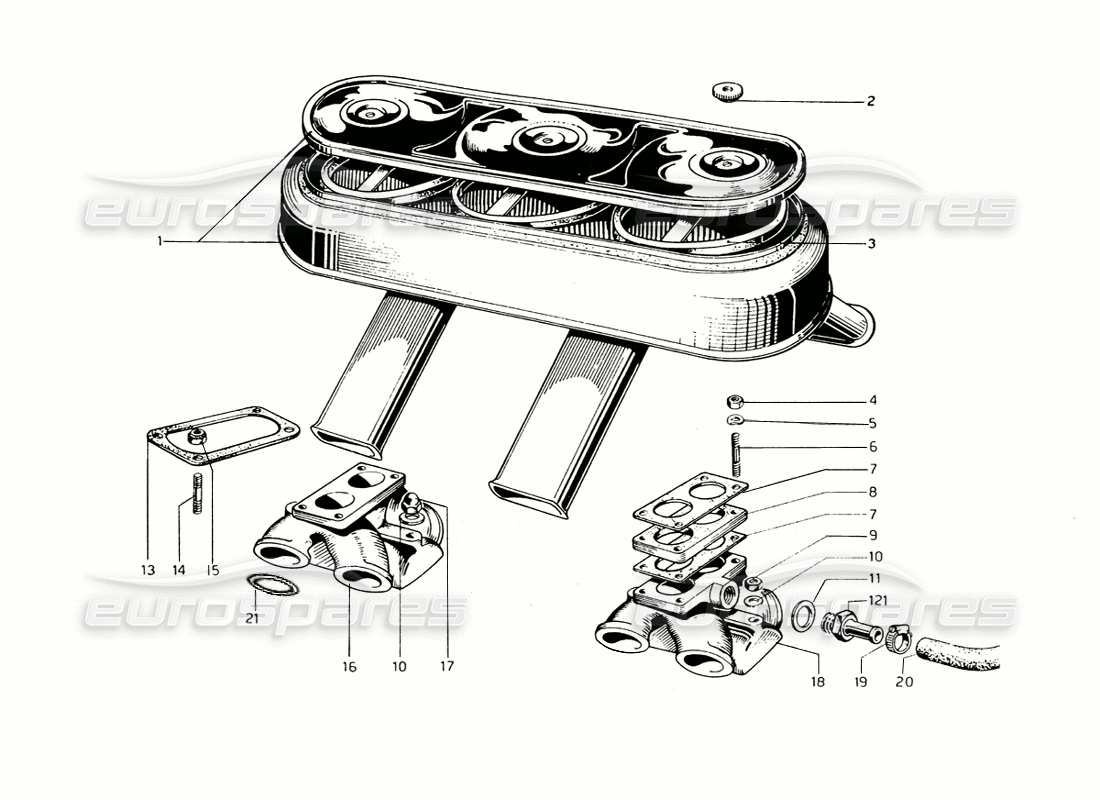 part diagram containing part number 95180052/a