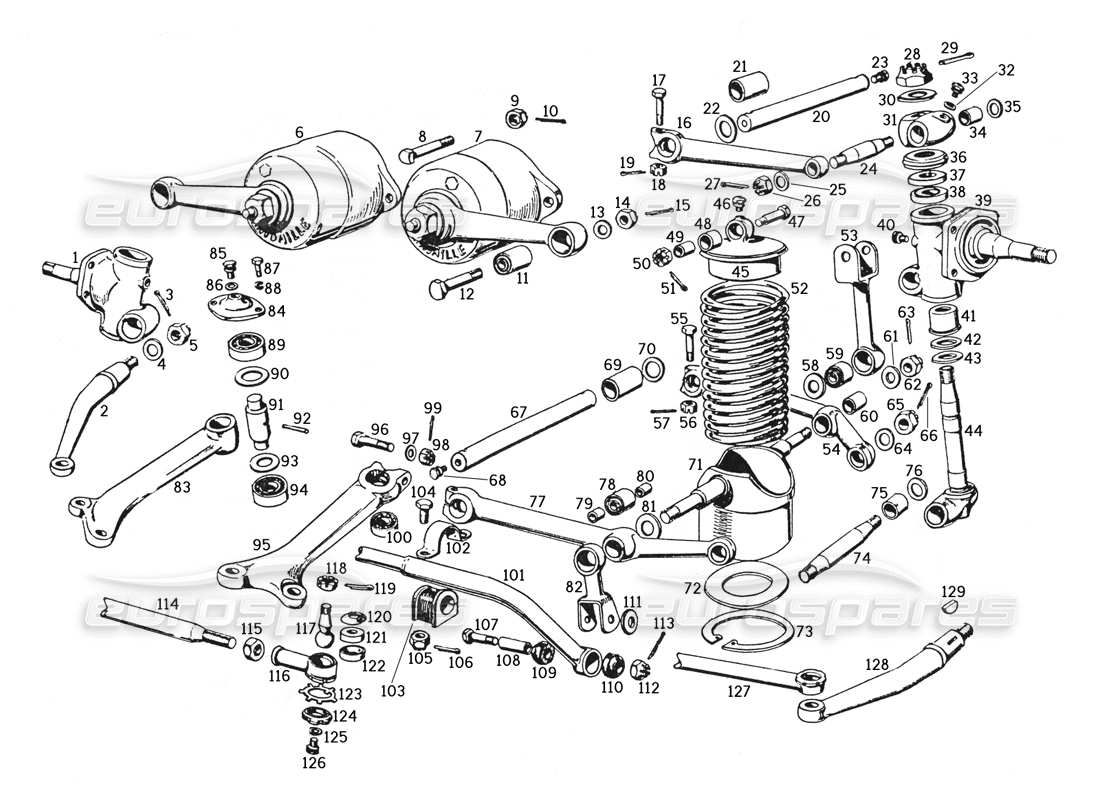 part diagram containing part number 64258