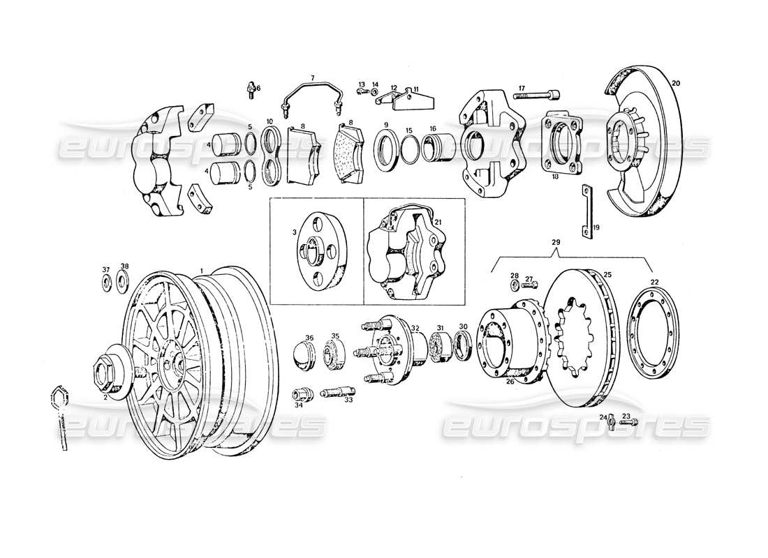 part diagram containing part number sa 115 024