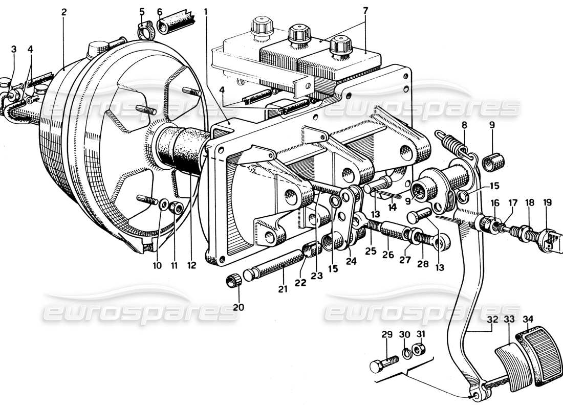 part diagram containing part number nc.a.m. 170