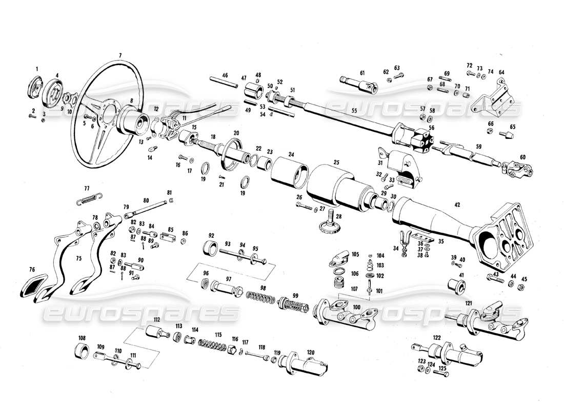 part diagram containing part number 107 gs 57966