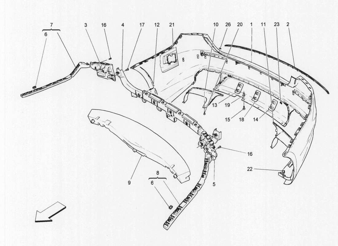 part diagram containing part number 673007006