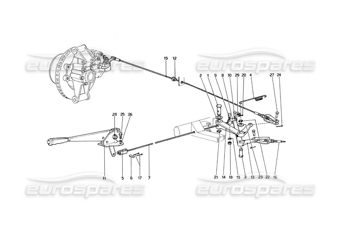 part diagram containing part number oebdes14