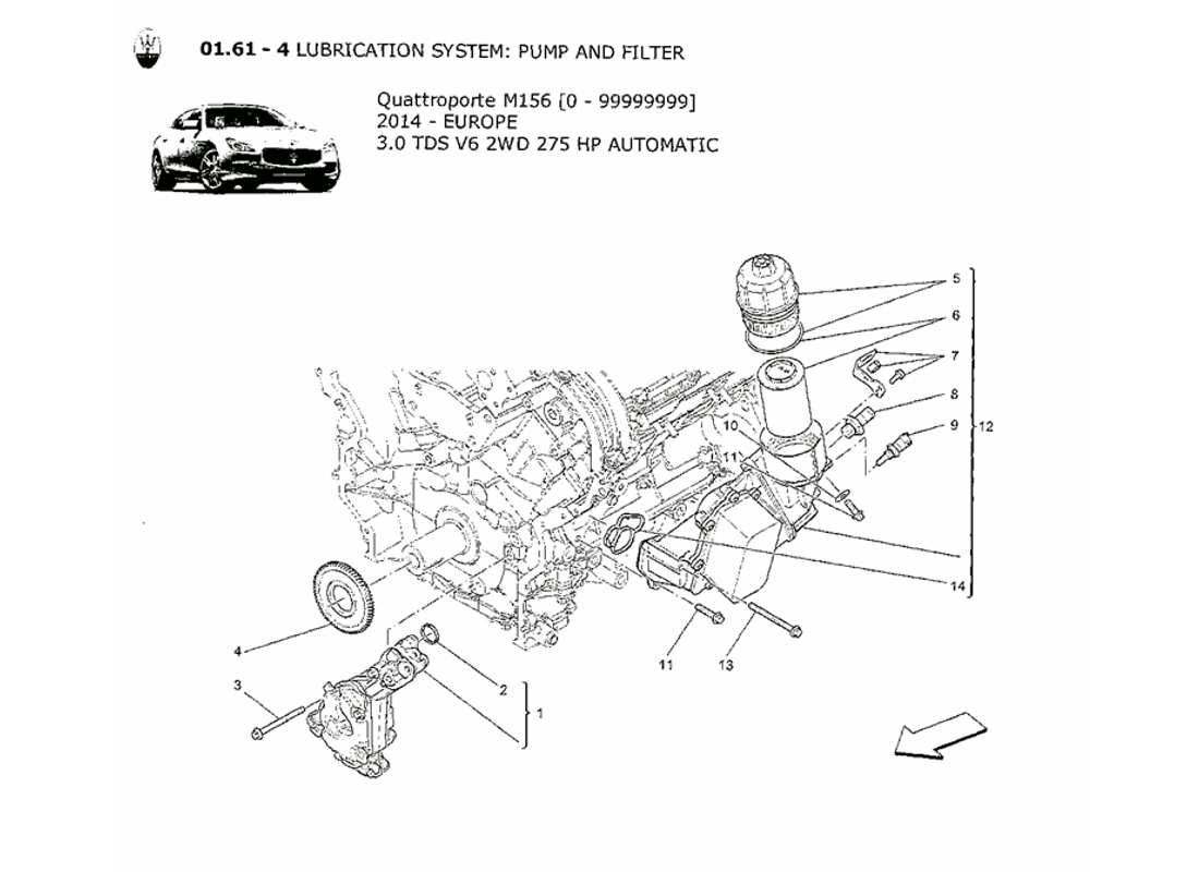 part diagram containing part number 673001025