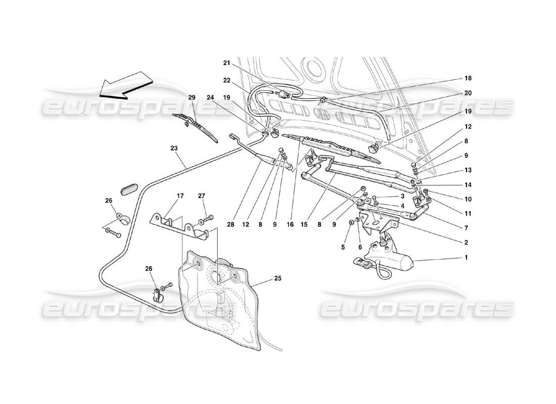 part diagram containing part number 145855