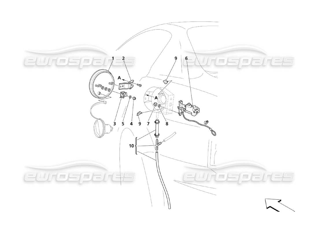 part diagram containing part number 67727400