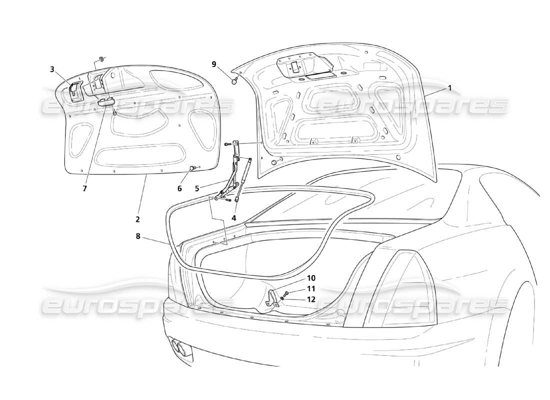 part diagram containing part number 67957500