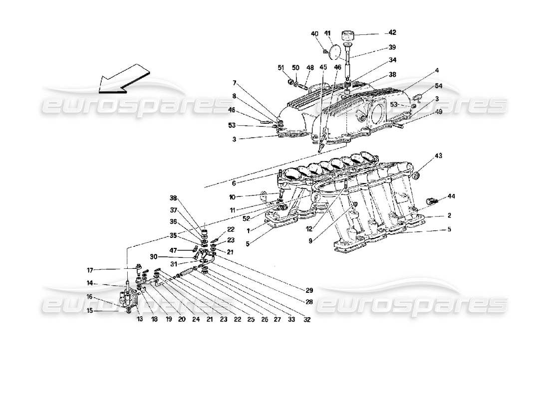 part diagram containing part number 153400