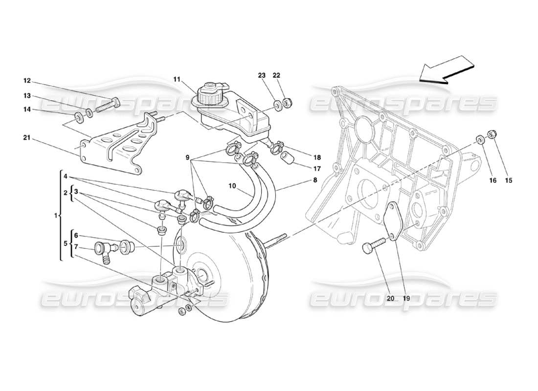 part diagram containing part number 182246