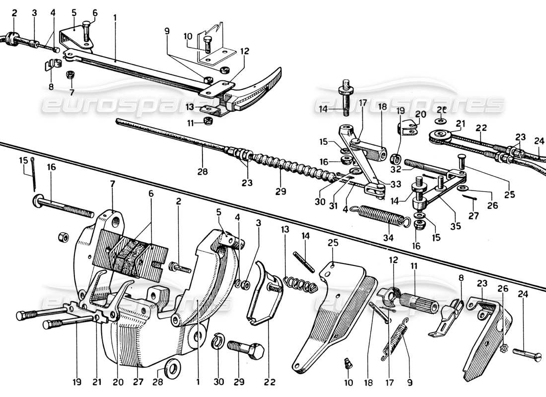 part diagram containing part number 6x28-uni 185