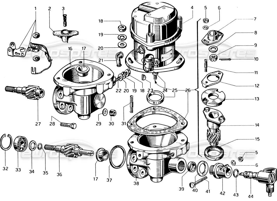 part diagram containing part number 29140