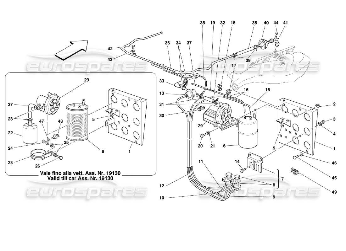 part diagram containing part number 154929