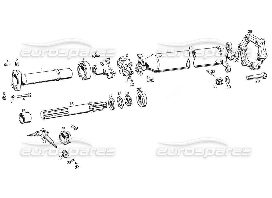 part diagram containing part number 92700