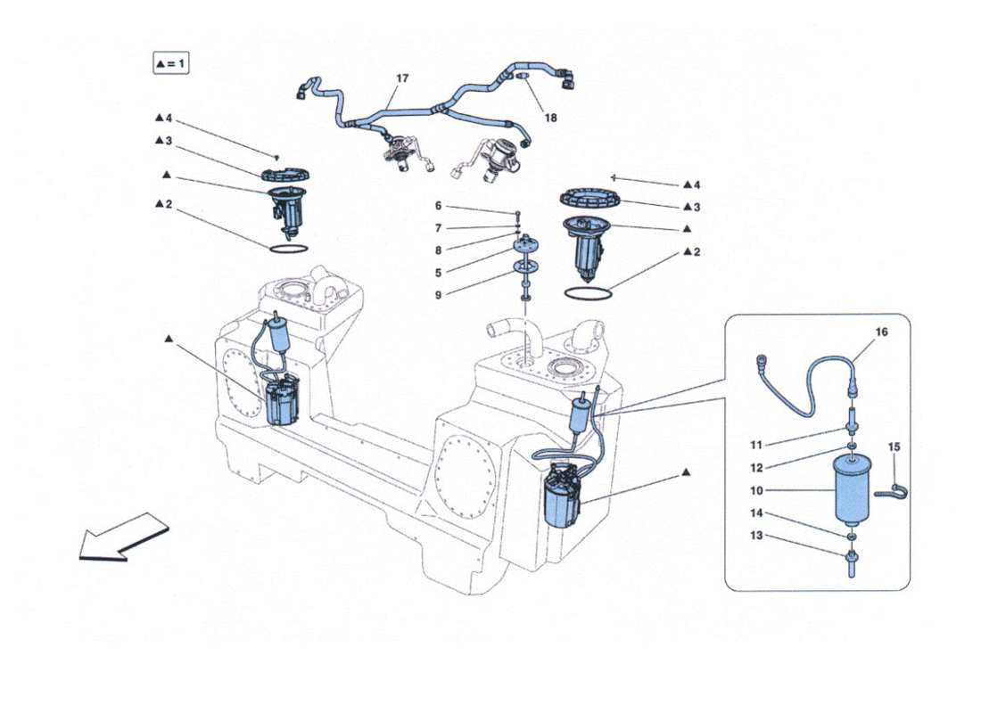 part diagram containing part number 268639