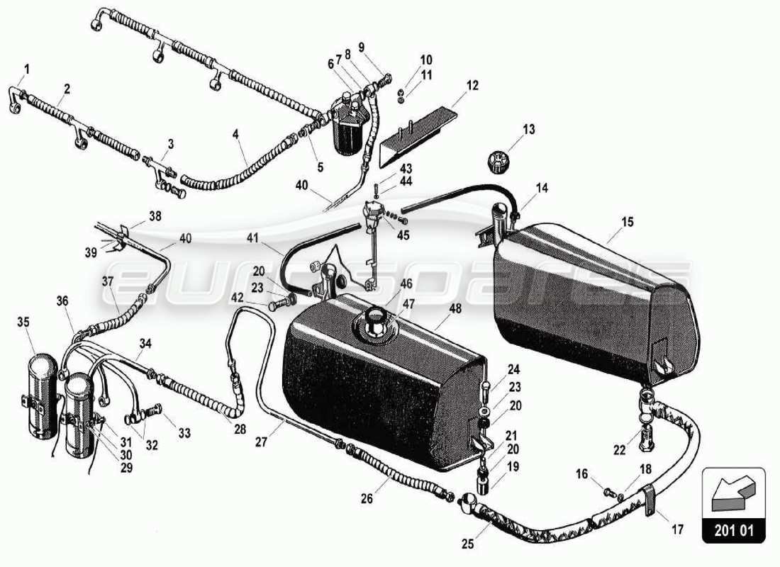 part diagram containing part number 001301606