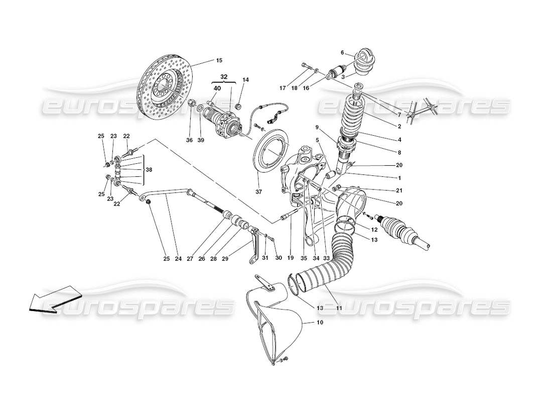 part diagram containing part number 69424100