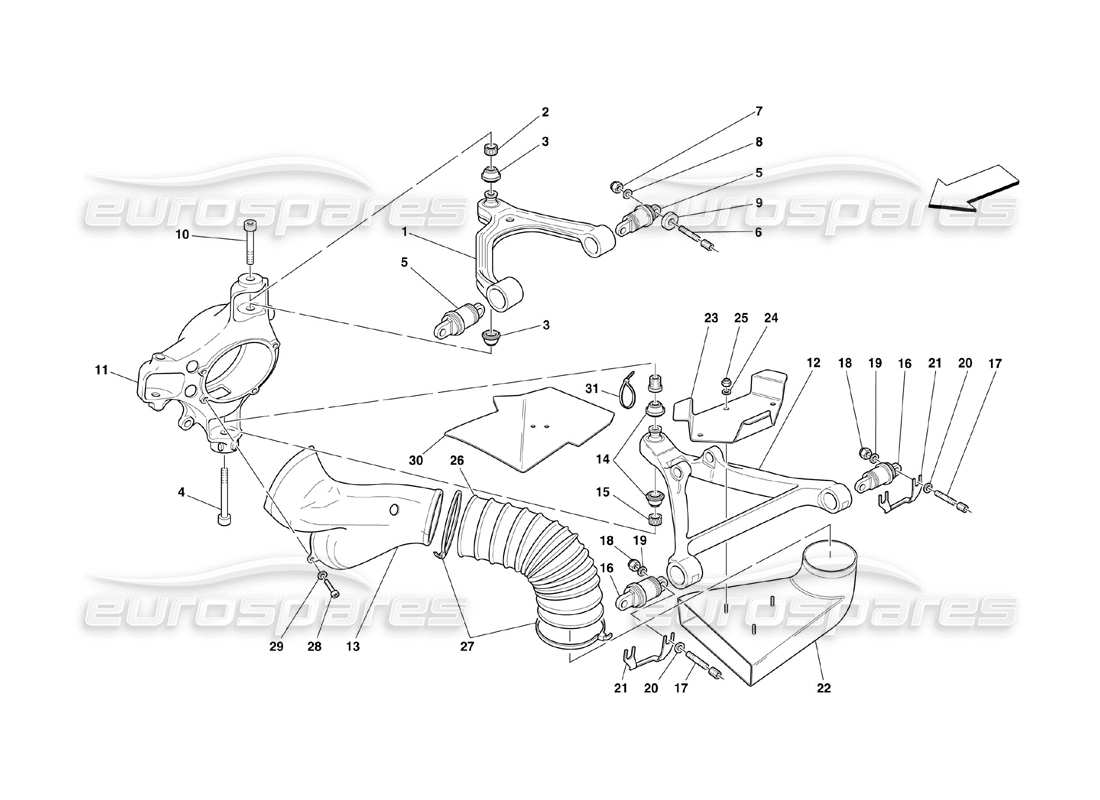 part diagram containing part number 329184