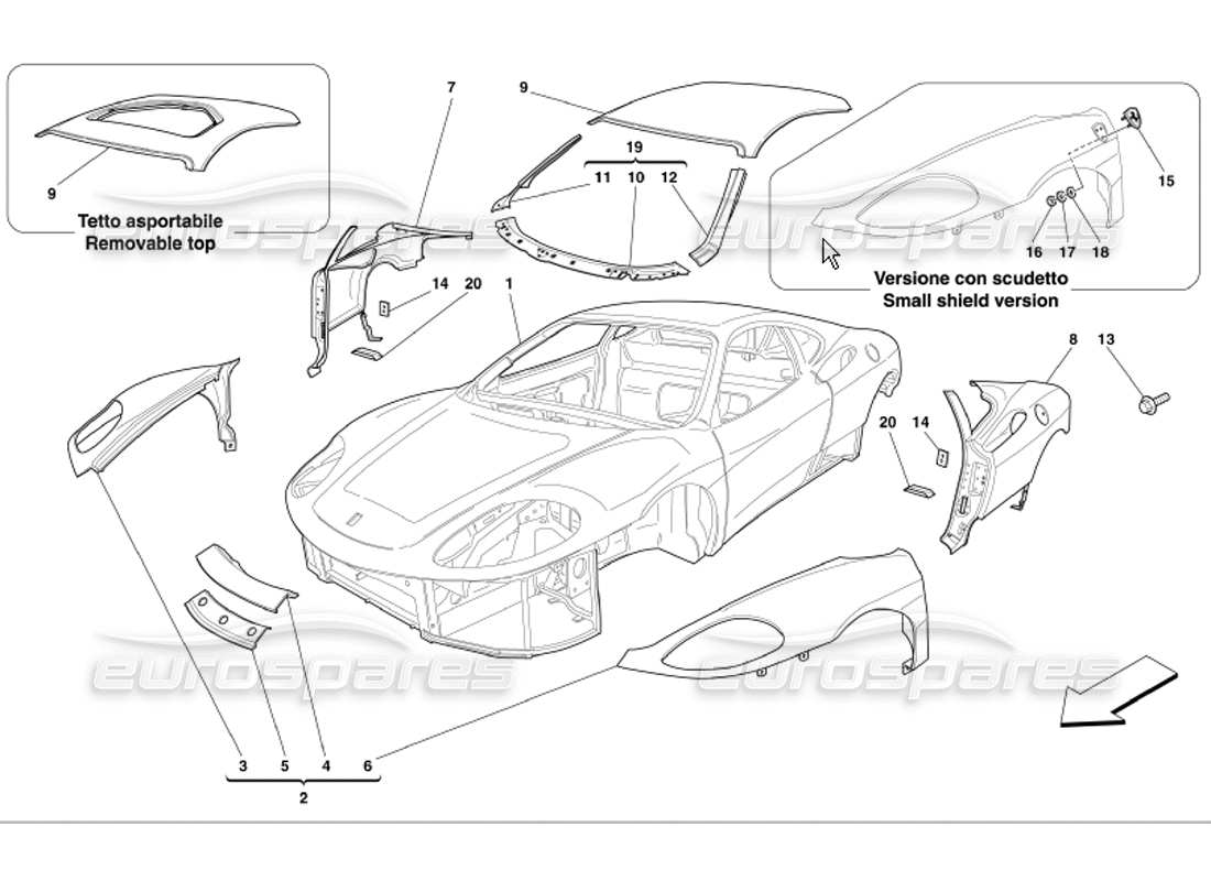 part diagram containing part number 900040701